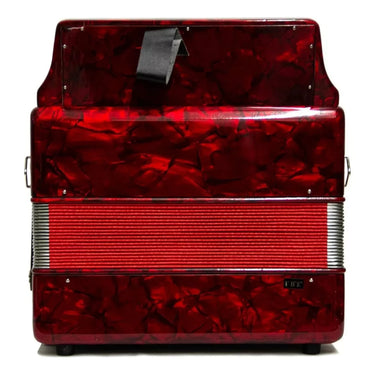 Acordeon Century C3012farp Botones Fa Parrilla De Metal Rojo